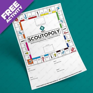 Scoutopoly Monopoly Wide Game