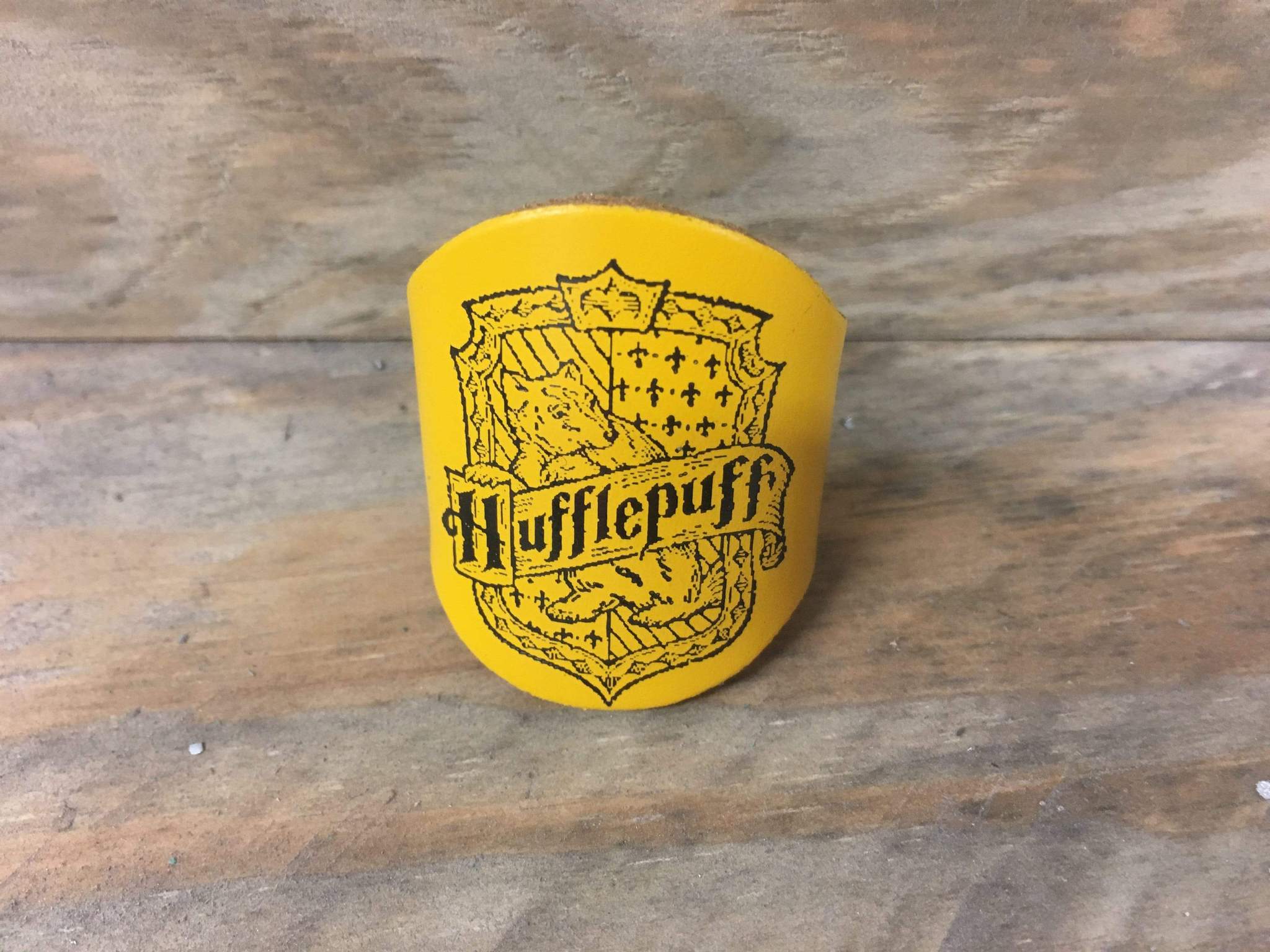 Hufflepuff Leather Scout Woggle
