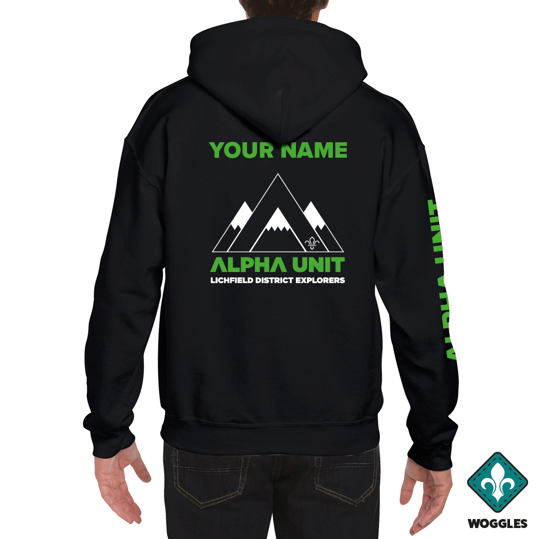 Lichfield District Explorers Hoody - Alpha Back